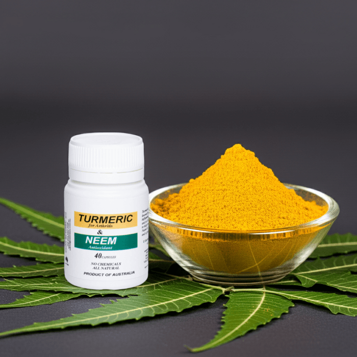 Turmeric & Neem 40 capsules