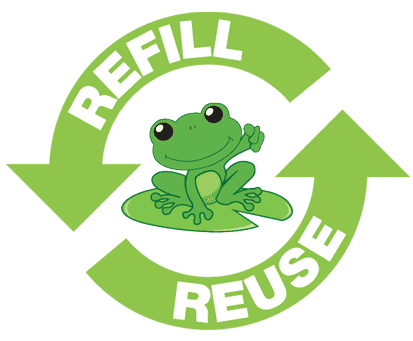Refill and reuse policy symbol